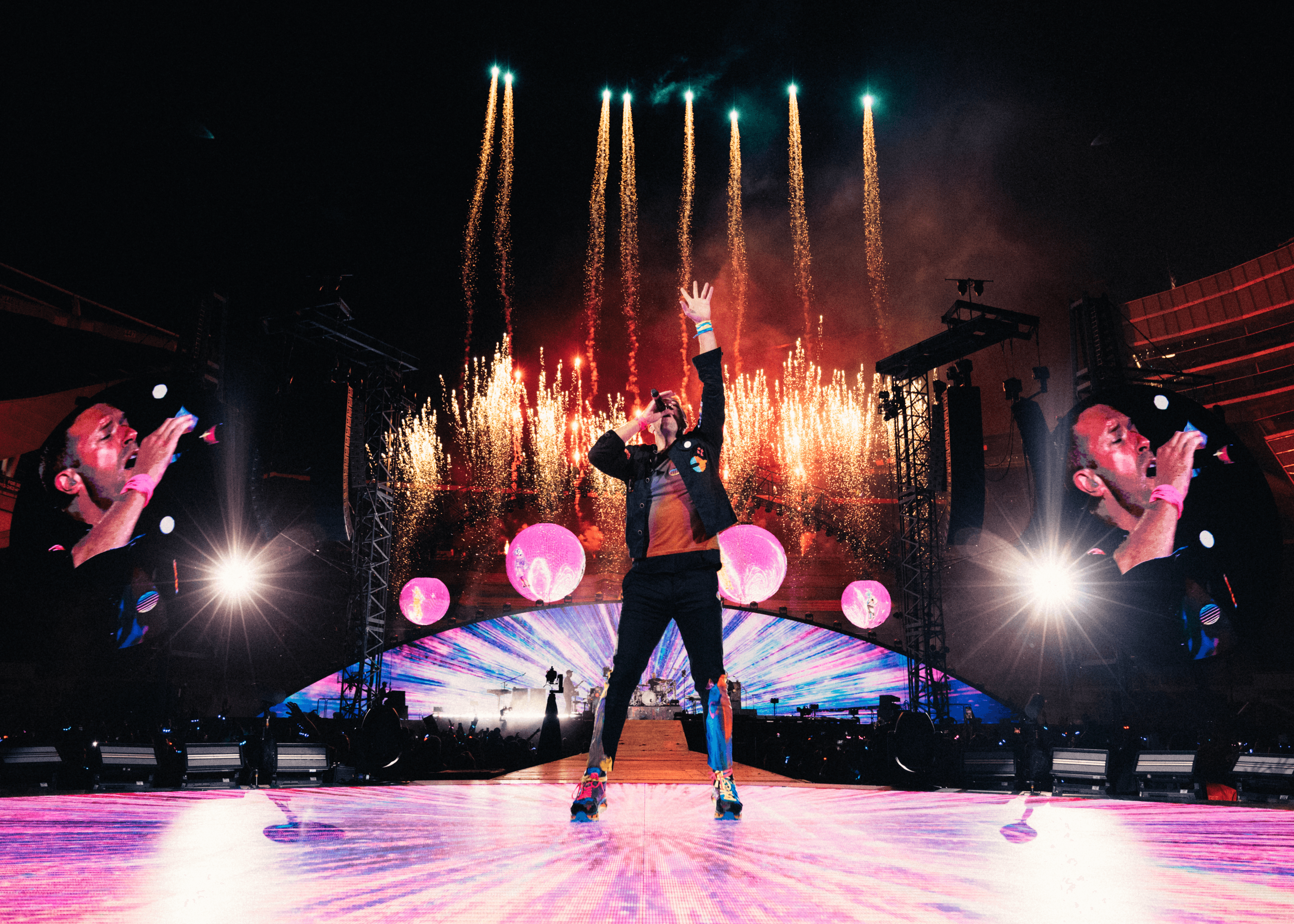 Editorial portrait for Coldplay