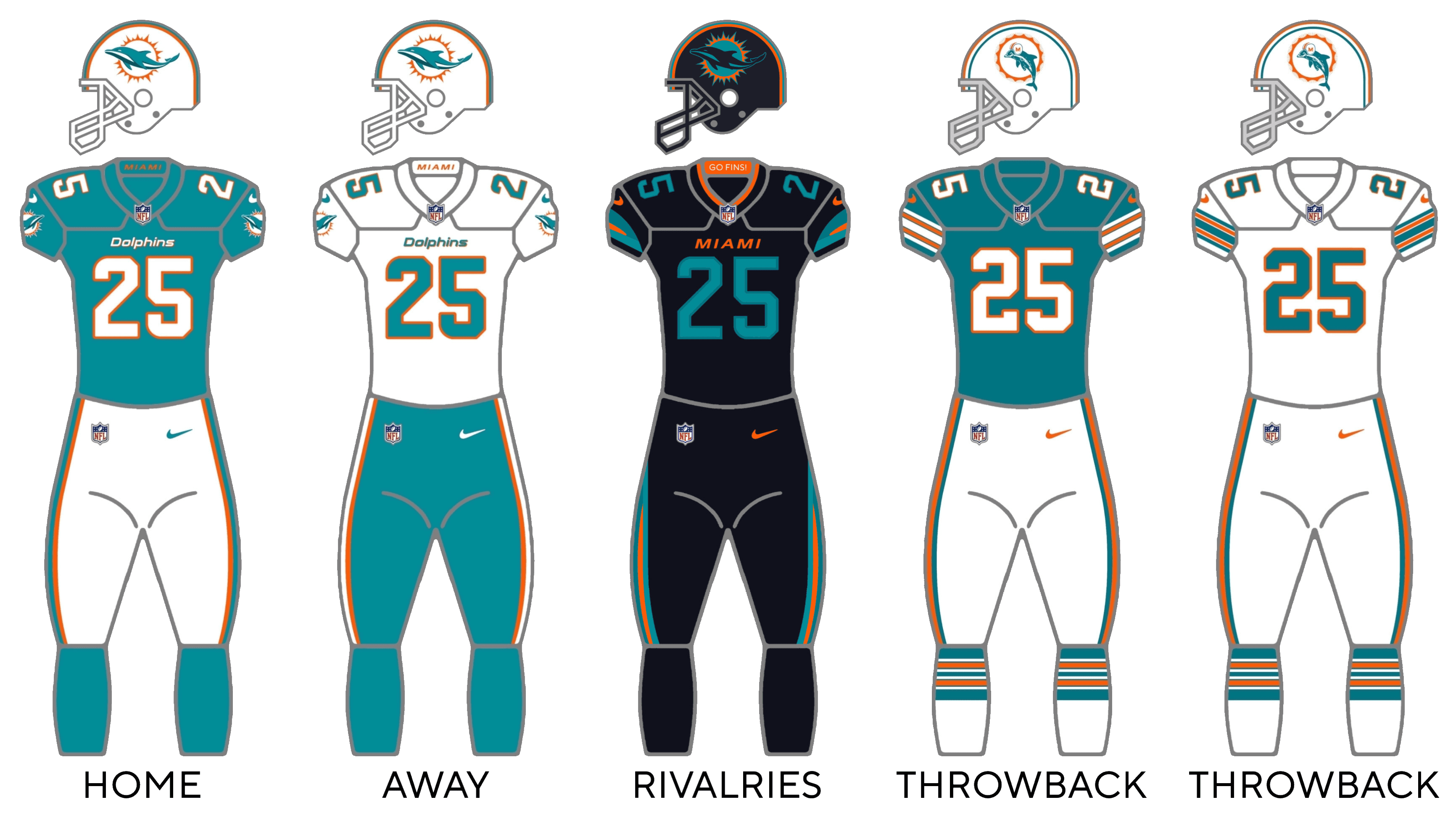 Team photo for Miami Dolphins