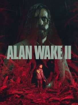 Game key art for Alan Wake 2