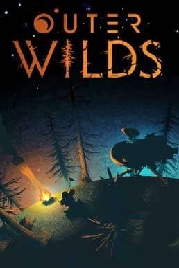 Game key art for Outer Wilds