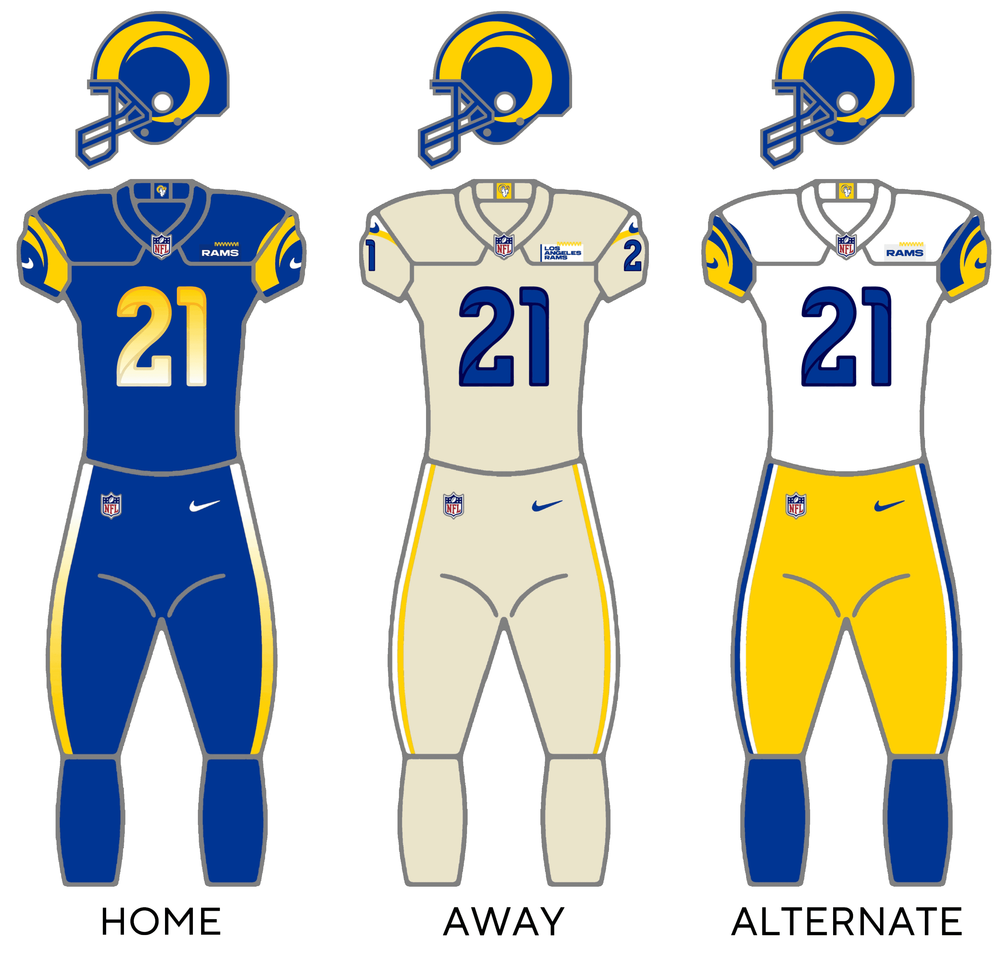 Team photo for Los Angeles Rams