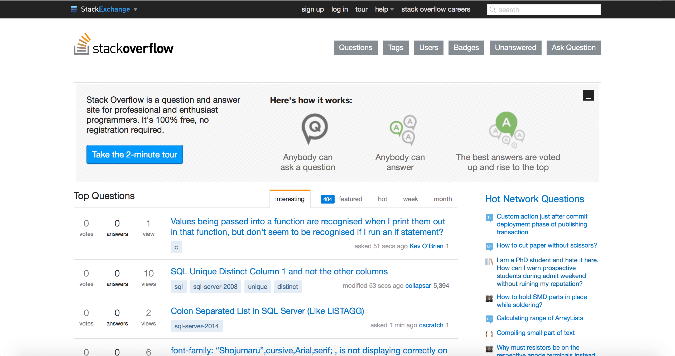 Representative editorial image for Stack Overflow