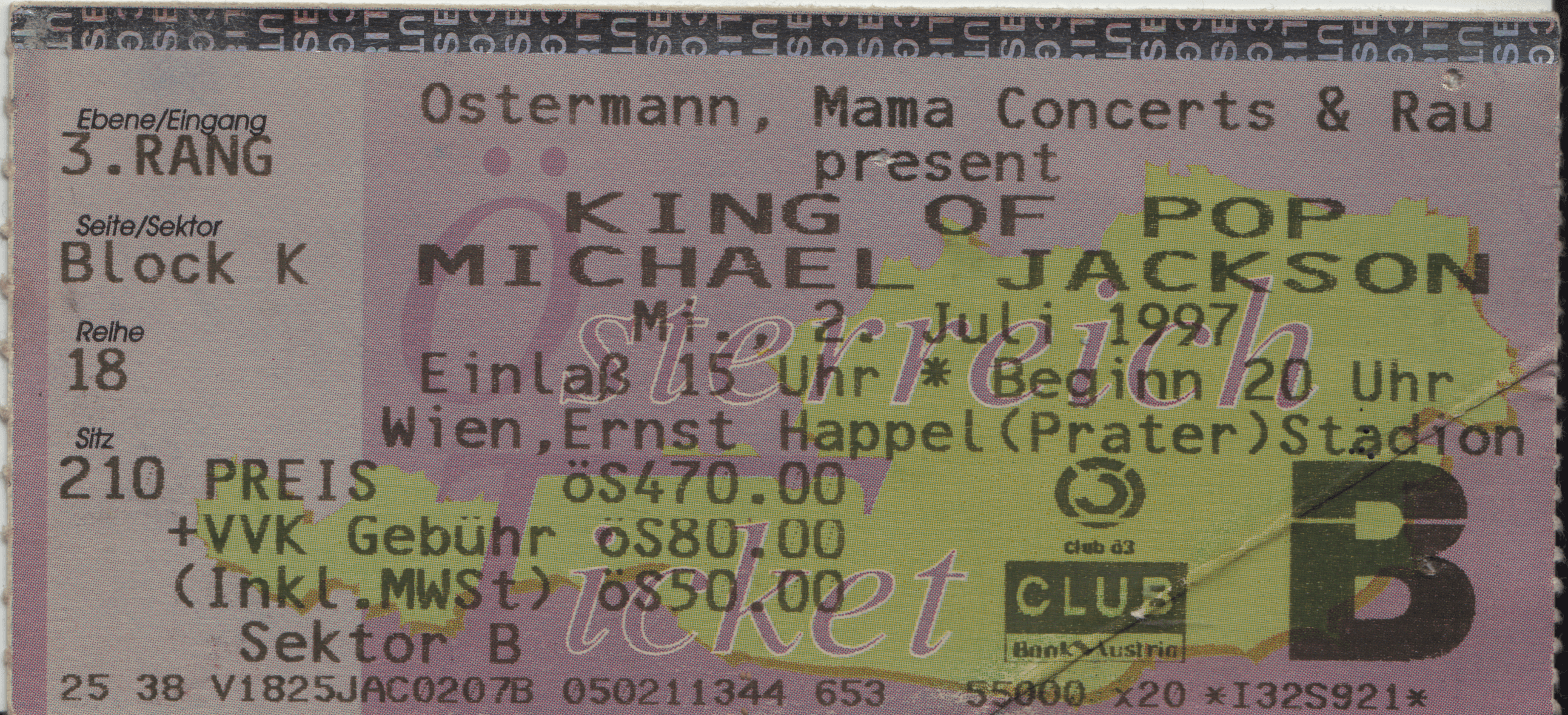 Editorial portrait for Michael Jackson