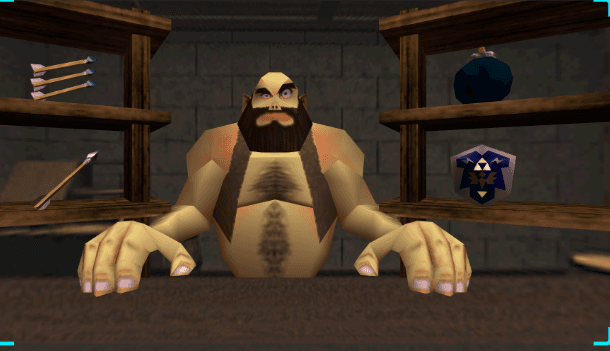 Game key art for The Legend of Zelda: Ocarina of Time